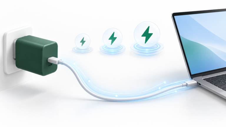 USB PD 3.1の充電器とUSB-Cケーブルの選び方を示すイメージ